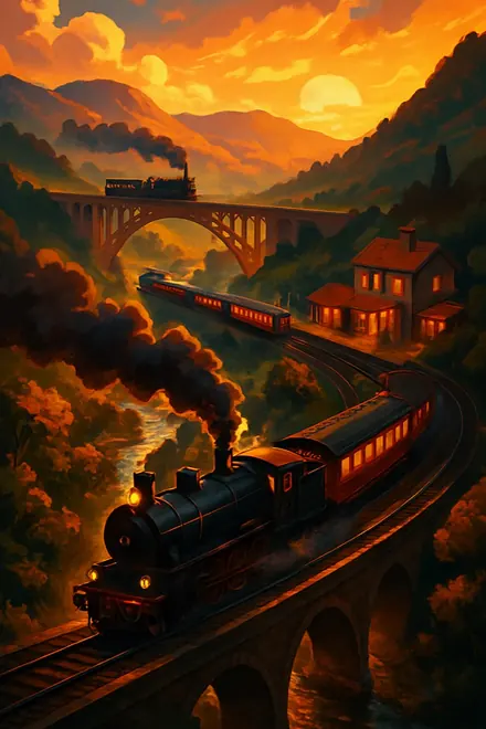 Rail Nation key art