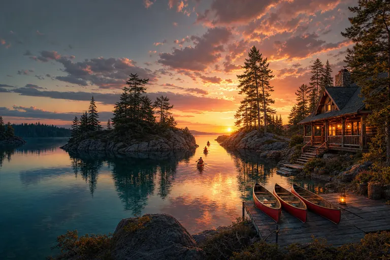 Red Canoe Narrows cover art